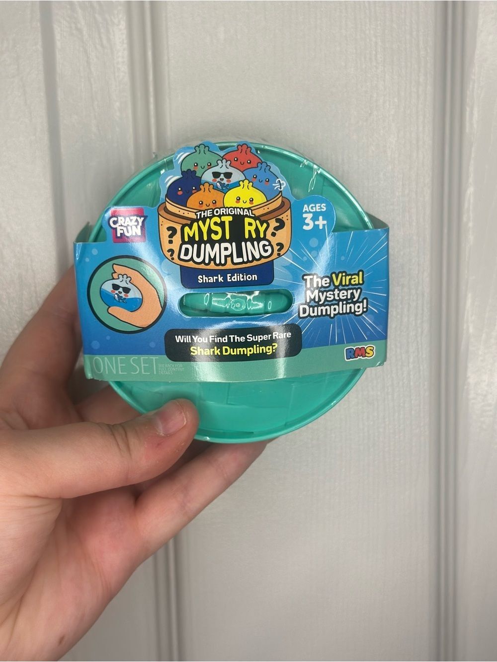 Viral RMS Mystery Squishy Dumpling - Shark Edition, Unopened New in Packaging